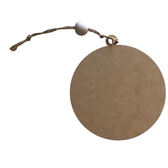 Whimsical Nutcracker Ornament - Pink, Gray & Green Hand Painted Wood - Picture 3 of 5